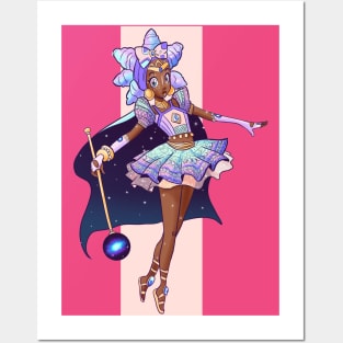 African Magical Girl Posters and Art